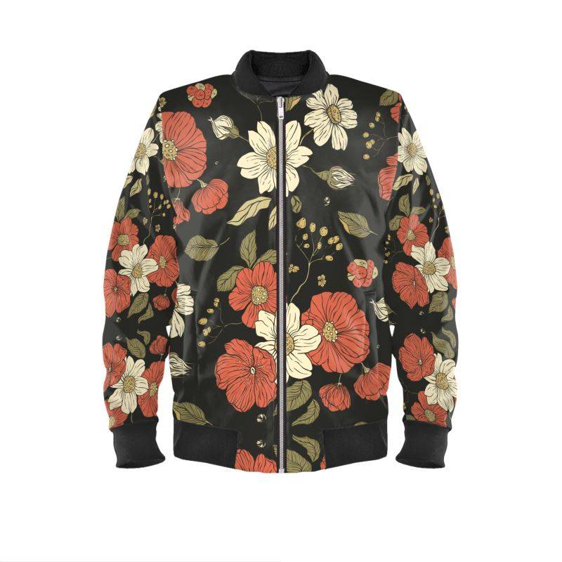 Mens patterned bomber jacket clearance